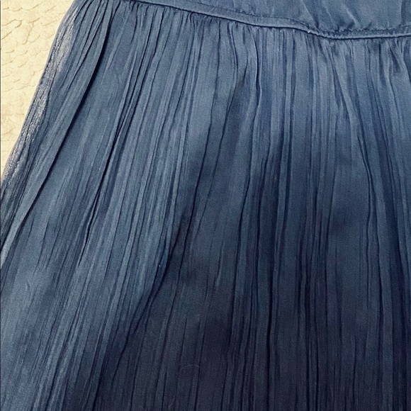 Navy Blue Dress, one shoulder strap - Picture 2 of 2